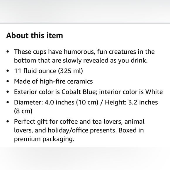 NIB! Creature cups T. rex mug - Picture 5 of 5